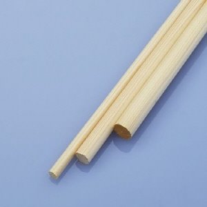 편백나무(히노끼)목봉 지름15mm*300~3000